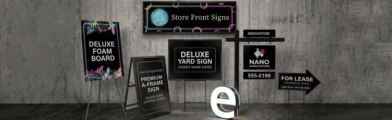 Custom Signs Banner